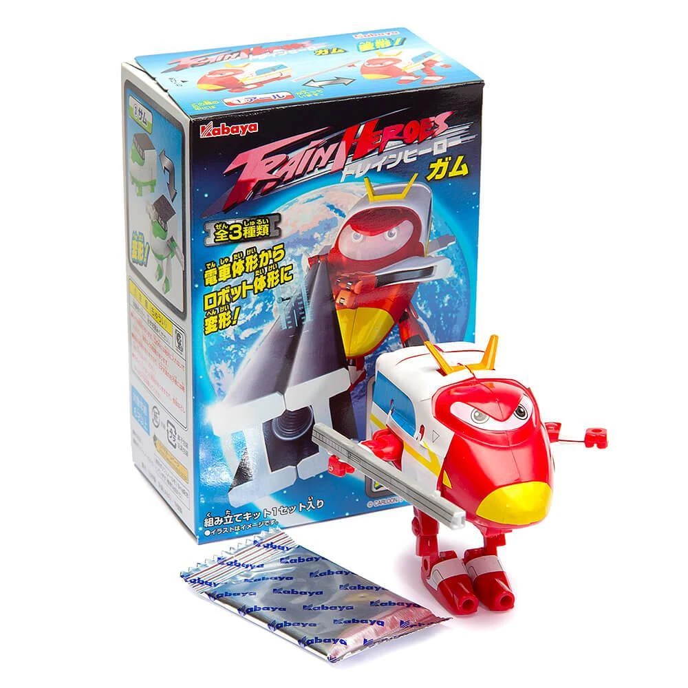 Kabaya Train Heroes With Gum - Red 1 Kabaya Train Heroes With Gum - Red