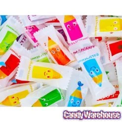 Kanro Assorted Colors Pencil Hard Candy: 25-Piece Bag -Best Candy Store kanro assorted colors pencil hard candy 25 piece bag candy warehouse 3