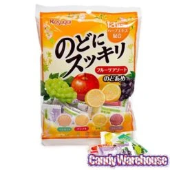 Kasugai Nodo Ni Sukkiri Fruit Hard Candy: 3.98-Ounce Bag -Best Candy Store kasugai nodo ni sukkiri fruit hard candy 3 98 ounce bag candy warehouse 4