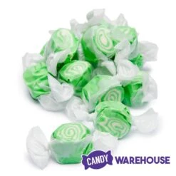 Key Lime Salt Water Taffy: 3LB Bag -Best Candy Store key lime salt water taffy 3lb bag candy warehouse 3