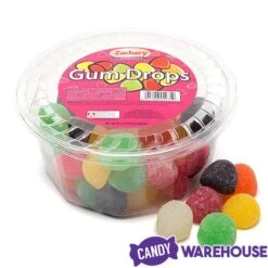 Large Gumdrops Candy: 24-Ounce Tub -Best Candy Store large gumdrops candy 24 ounce tub candy warehouse 5