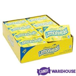 Lemonhead Candy Mini Packs: 24-Piece Box -Best Candy Store lemonhead candy mini packs 24 piece box candy warehouse 7