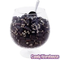 Licorice Skulls Candy: 5LB Bag -Best Candy Store licorice skulls candy 5lb bag candy warehouse 3