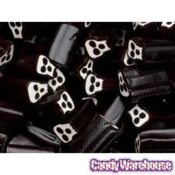 Licorice Skulls Candy: 5LB Bag -Best Candy Store licorice skulls candy 5lb bag candy warehouse 4