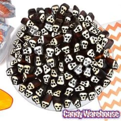 Licorice Skulls Candy: 5LB Bag -Best Candy Store licorice skulls candy 5lb bag candy warehouse 7