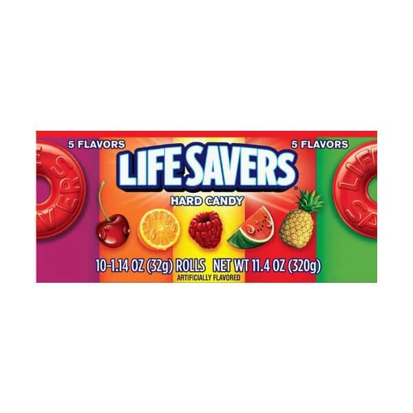 LifeSavers Hard Candy Rolls - 5 Flavors: 20-Piece Pack 4 LifeSavers Hard Candy Rolls - 5 Flavors: 20-Piece Pack - Image 4