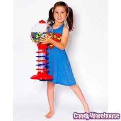 Light And Sound Spiral Gumball Machine Bank With Gumballs -Best Candy Store light and sound spiral gumball machine bank with gumballs candy warehouse 4