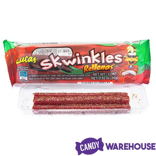 Lucas Skwinkles Rellenos Chili Candy Packs: 12-Piece Box 5 Lucas Skwinkles Rellenos Chili Candy Packs: 12-Piece Box - Image 5