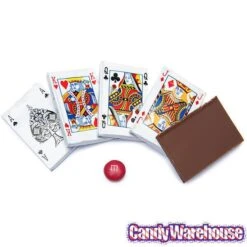 Madelaine Foiled Milk Chocolate Playing Cards Assortment: 2.5LB Box -Best Candy Store madelaine foiled milk chocolate playing cards assortment 2 5lb box candy warehouse 3