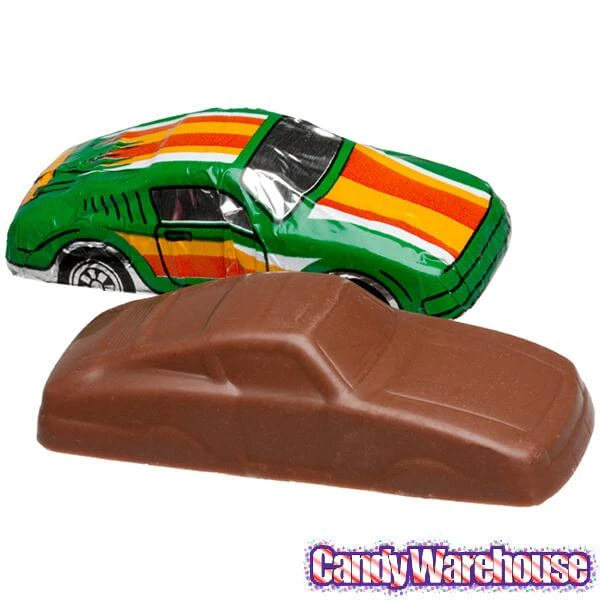 Madelaine Foiled Milk Chocolate Race Cars: 60-Piece Display 3 Madelaine Foiled Milk Chocolate Race Cars: 60-Piece Display - Image 3