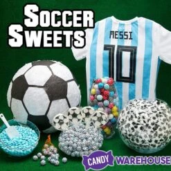 Madelaine Foiled Milk Chocolate Soccer Balls: 5LB Bag 7 Madelaine Foiled Milk Chocolate Soccer Balls: 5LB Bag -Best Candy Store madelaine foiled milk chocolate soccer balls 5lb bag candy warehouse 3