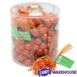 Madelaine Foiled Milk Chocolate Sports Balls 2-Ounce Mesh Bags - Basketball: 24-Piece Tub -Best Candy Store madelaine foiled milk chocolate sports balls 2 ounce mesh bags basketball 24 piece tub candy warehouse 4