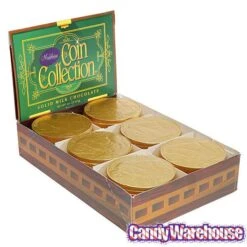 Madelaine Gold Foiled Buffalo Giant Milk Chocolate Coins: 60-Piece Box -Best Candy Store madelaine gold foiled buffalo giant milk chocolate coins 60 piece box candy warehouse 3