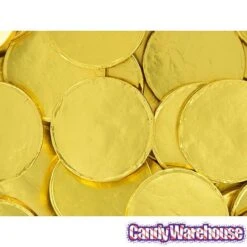 Madelaine Gold Foiled Milk Chocolate Coins - Blank: 5LB Bag -Best Candy Store madelaine gold foiled milk chocolate coins blank 5lb bag candy warehouse 3