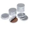 Madelaine Silver Foiled Milk Chocolate Coins - Blank: 5LB Bag