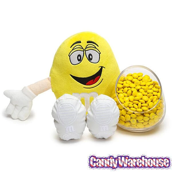 M&M's Candy Plush Character - Yellow 2 M&M's Candy Plush Character - Yellow - Image 2