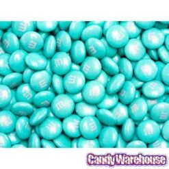 M&M's Milk Chocolate Candy - Aqua: 2LB Bag -Best Candy Store mandm s milk chocolate candy aqua 2lb bag candy warehouse 3