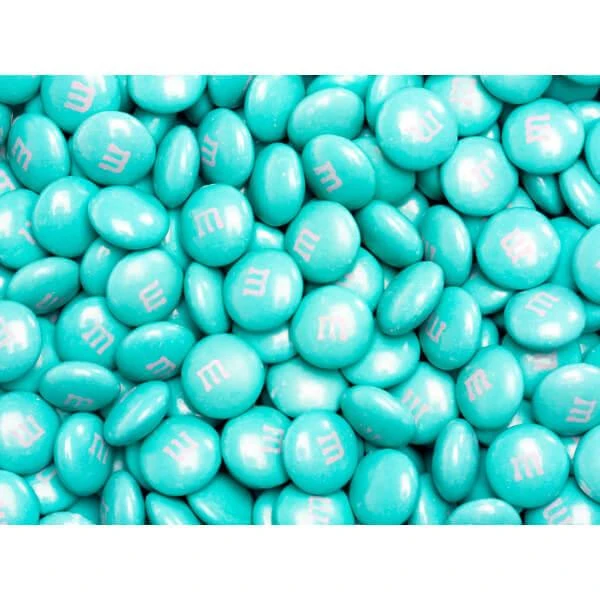 M&M's Milk Chocolate Candy - Aqua: 5LB Bag 1 M&M's Milk Chocolate Candy - Aqua: 5LB Bag