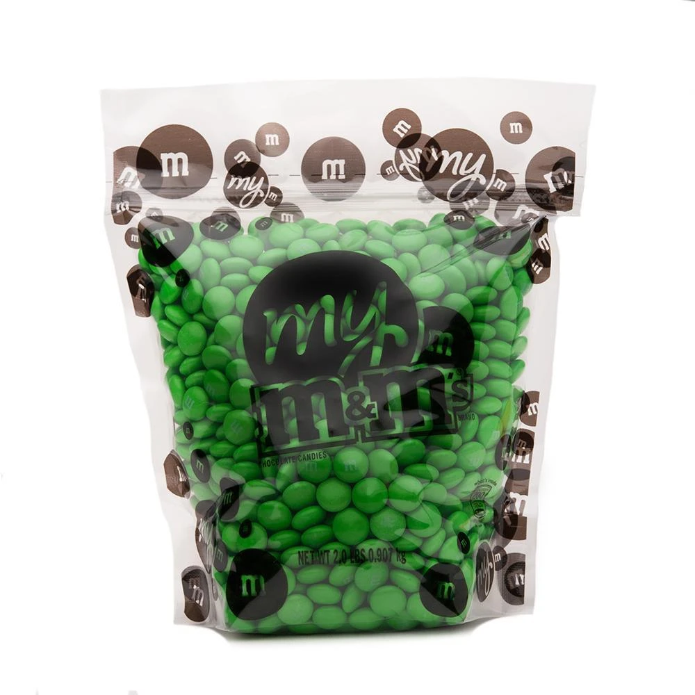 M&M's Milk Chocolate Candy - Green: 2LB Bag 1 M&M's Milk Chocolate Candy - Green: 2LB Bag