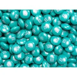 M&M's Milk Chocolate Candy - Teal: 5LB Bag