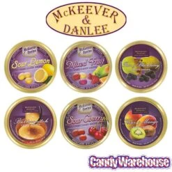 McKeever & Danlee Bon Bons Candy Tins - Butterscotch: 6-Piece Box -Best Candy Store mckeever and danlee bon bons candy tins butterscotch 6 piece box candy warehouse 2
