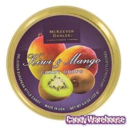McKeever & Danlee Bon Bons Candy Tins - Mango & Kiwi: 6-Piece Box -Best Candy Store mckeever and danlee bon bons candy tins mango and kiwi 6 piece box candy warehouse 4