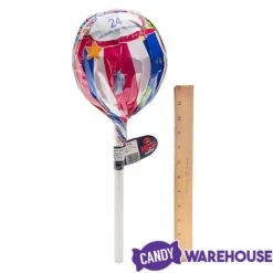 Mega Lollipops Giant Suckers: 6-Piece Display -Best Candy Store mega lollipops giant suckers 6 piece display candy warehouse 3