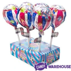 Mega Lollipops Giant Suckers: 6-Piece Display -Best Candy Store mega lollipops giant suckers 6 piece display candy warehouse 7