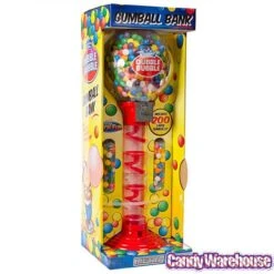 Metal 3-Foot Spiral Gumball Machine With Gumballs -Best Candy Store metal 3 foot spiral gumball machine with gumballs candy warehouse 5