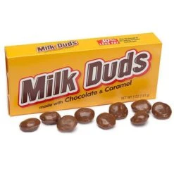 Milk Duds Candy 5-Ounce Packs: 12-Piece Box