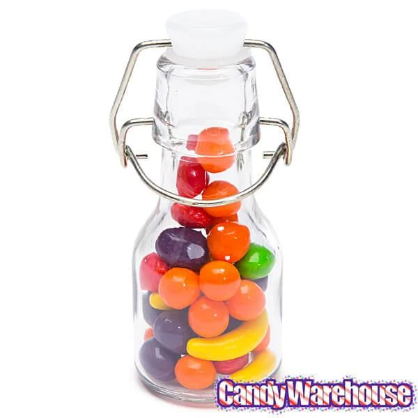 Mini Glass Favor Jars - 2-Ounce Bottle With Swing Top: 12-Piece Set 4 Mini Glass Favor Jars - 2-Ounce Bottle With Swing Top: 12-Piece Set - Image 4