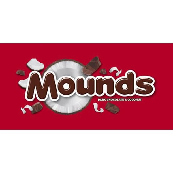 Mounds Snack Size Candy Bars: 18-Piece Bag 2 Mounds Snack Size Candy Bars: 18-Piece Bag - Image 2