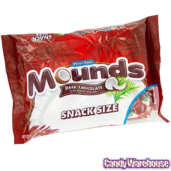Mounds Snack Size Candy Bars: 18-Piece Bag 5 Mounds Snack Size Candy Bars: 18-Piece Bag - Image 5