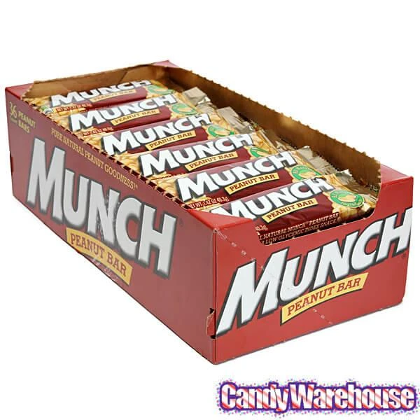 Munch Nut Candy Bars: 36-Piece Box 3 Munch Nut Candy Bars: 36-Piece Box - Image 3