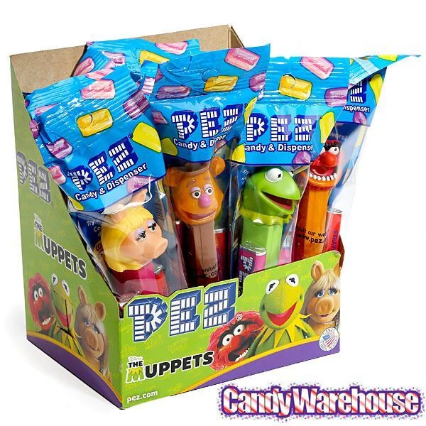 Muppets PEZ Candy Packs: 12-Piece Display 2 Muppets PEZ Candy Packs: 12-Piece Display - Image 2