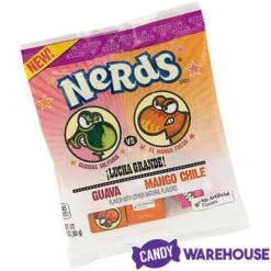 Nerds Lucha Grande Candy Snack Size Packs In 3-Ounce Bags - Guava And Mango Chile: 24-Piece Box 9 Nerds Lucha Grande Candy Snack Size Packs In 3-Ounce Bags - Guava And Mango Chile: 24-Piece Box -Best Candy Store nerds lucha grande candy snack size packs in 3 ounce bags guava and mango chile 24 piece box candy warehouse 5