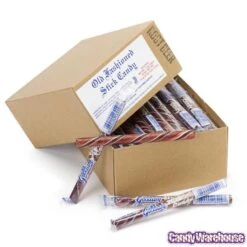 Old Fashioned Hard Candy Sticks - Root Beer: 80-Piece Box -Best Candy Store old fashioned hard candy sticks root beer 80 piece box candy warehouse 4 60880938 e0ef 4987 adb8 b0e48088e333