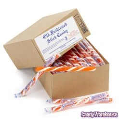 Old Fashioned Hard Candy Sticks - Tangerine: 80-Piece Box 9 Old Fashioned Hard Candy Sticks - Tangerine: 80-Piece Box -Best Candy Store old fashioned hard candy sticks tangerine 80 piece box candy warehouse 5 c98d9b37 273e 4684 9795 e98372c5395f