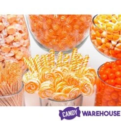 Orange Candy Bar Table Assortment -Best Candy Store orange candy bar table assortment candy warehouse 3