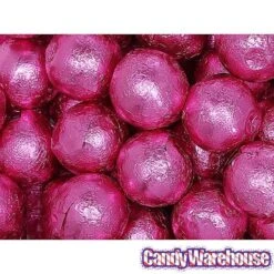 Palmer Foiled Caramel Filled Chocolate Candy Balls - Hot Pink: 5LB Bag -Best Candy Store palmer foiled caramel filled chocolate candy balls hot pink 5lb bag candy warehouse 4 33ca0421 86cc 4c88 b140 b7c7241d2331