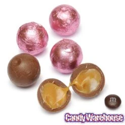 Palmer Foiled Caramel Filled Chocolate Candy Balls - Pink: 5LB Bag -Best Candy Store palmer foiled caramel filled chocolate candy balls pink 5lb bag candy warehouse 3 b24f4641 39e7 4bec 9043 65272d384b17