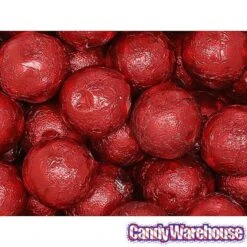 Palmer Foiled Caramel Filled Chocolate Candy Balls - Red: 5LB Bag -Best Candy Store palmer foiled caramel filled chocolate candy balls red 5lb bag candy warehouse 4