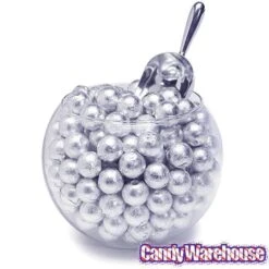 Palmer Foiled Caramel Filled Chocolate Candy Balls - Silver: 5LB Bag -Best Candy Store palmer foiled caramel filled chocolate candy balls silver 5lb bag candy warehouse 3 456ca86f beaf 4194 8026 c7e8852538ba