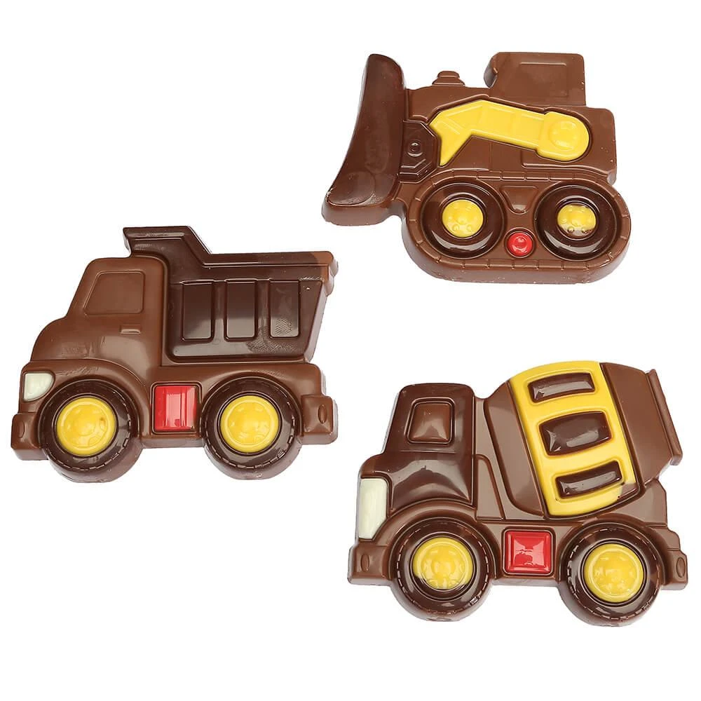 Palmer Tuff Trucks Chocolate Candy Construction Trucks Packs: 18-Piece Box 1 Palmer Tuff Trucks Chocolate Candy Construction Trucks Packs: 18-Piece Box