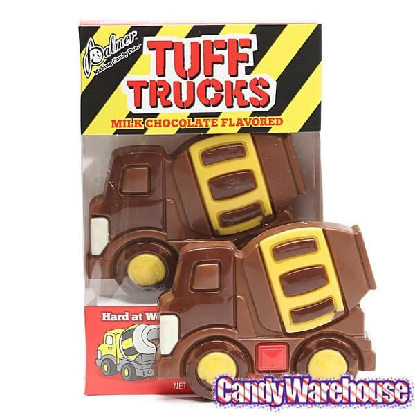 Palmer Tuff Trucks Chocolate Candy Construction Trucks Packs: 18-Piece Box 3 Palmer Tuff Trucks Chocolate Candy Construction Trucks Packs: 18-Piece Box - Image 3