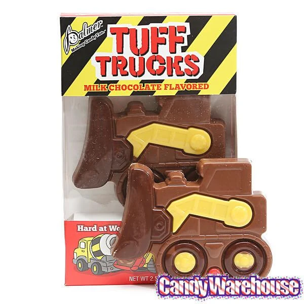 Palmer Tuff Trucks Chocolate Candy Construction Trucks Packs: 18-Piece Box 5 Palmer Tuff Trucks Chocolate Candy Construction Trucks Packs: 18-Piece Box - Image 5