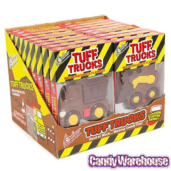 Palmer Tuff Trucks Chocolate Candy Construction Trucks Packs: 18-Piece Box 7 Palmer Tuff Trucks Chocolate Candy Construction Trucks Packs: 18-Piece Box - Image 7