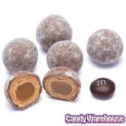 Peanut Butter Caramel Balls Candy: 2LB Bag -Best Candy Store peanut butter caramel balls candy 2lb bag candy warehouse 3 ee6e3ecd be42 42dc ade4 5c12d13679b1