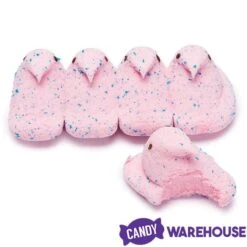 Peeps Marshmallow Chicks Candy - Cotton Candy: 5-Piece Pack -Best Candy Store peeps marshmallow chicks candy cotton candy 5 piece pack candy warehouse 3