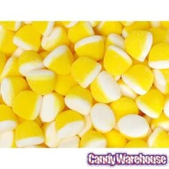 Petite Pufflettes Gummy Bites - Lemon: 16-Ounce Bag -Best Candy Store petite pufflettes gummy bites lemon 16 ounce bag candy warehouse 6